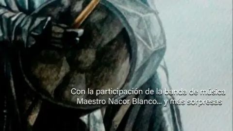 Cartel anunciador del concierto aniversario de Luz y Penitente