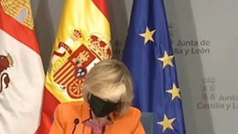 Verónica Casado en rueda de prensa