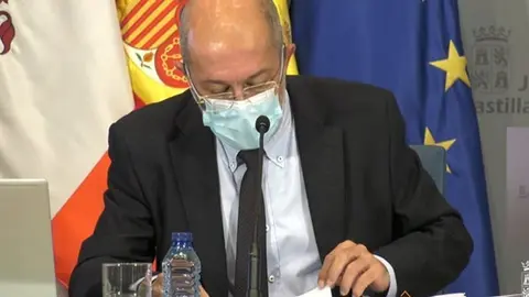 Francisco Igea, en rueda de prensa tras el Consejo de Gobierno