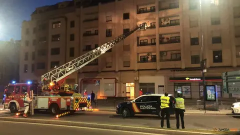 Sucesos caída domicilio