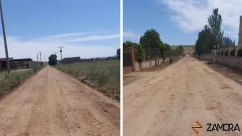 Caminos rurales arreglados en Tierra del Vino