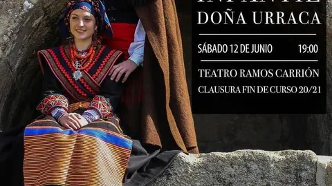 Cartel festival infantil Doña Urraca