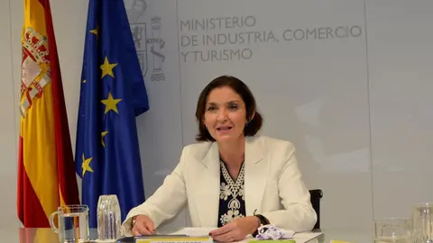La ministra de Industria, Comercio y Turismo, Reyes Maroto