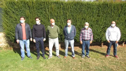 PSOE Zamora. Visita Concejales Ferreras de Abajo