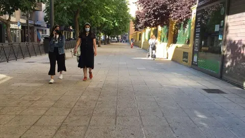 Zamoranos por la avenida Príncipe de Asturias