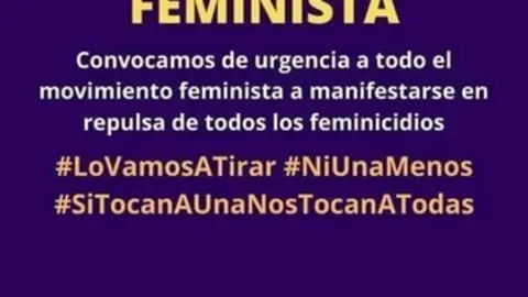 Cartel de la convocatoria