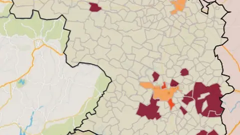 Incidencia por muncipios