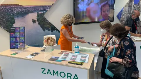 Un stand de turismo