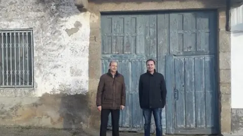 Los promotores de Juntos por Sayago, José Antonio de la Mano y Domingo Martín