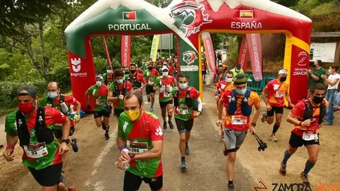 Participantes en la Transfronteriza 2021. Imagen dearchivo