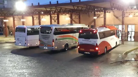 Estación de autobuses de Benavente. Fotografía: Interbenavente