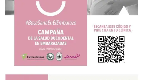 Cartel Salud oral y embarazo