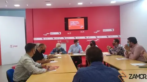 Reunión del PSOE en Zamora