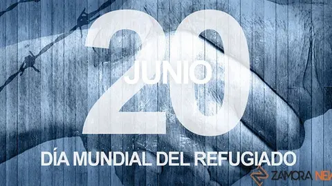 Cartel recordatorio del Día del Refugiado. Foto accem