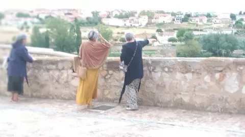 Turistas en Zamora