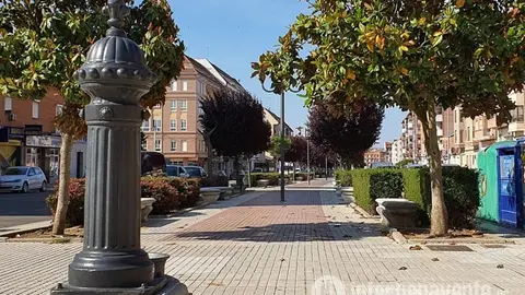 Fuente de agua potabe en Benavente