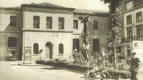 Antiguo convento de los Descalzos en Fernandez Duro años 70