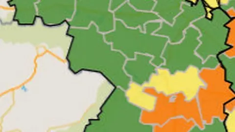 Mapa de incidencia por ZBS