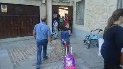 Foto de archivo de la vuelta a las aulas