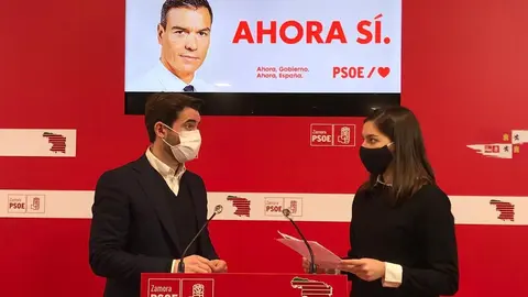 PSOE-Zamora. Antidio Fagúndez y Ana García