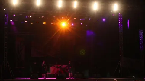 Actuación de Los Chicos del Maíz