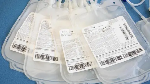 Foto de archivo donación de sangre