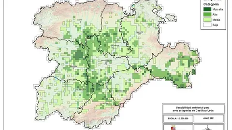 Mapa Sensibilidad Esteparias