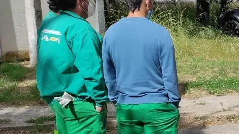 Alumnos del Programa Mixto de Galende. imagen de archivo