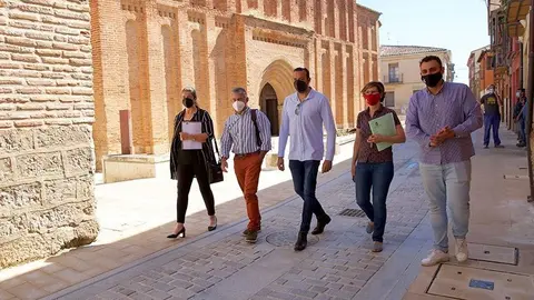 El alcalde de Toro en la calle San Lorenzo