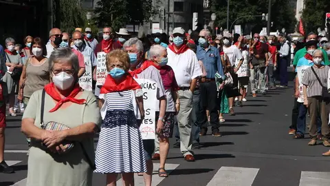 Foto archivo pensiones manifestación