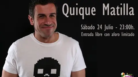 El monologuista Quique Matilla