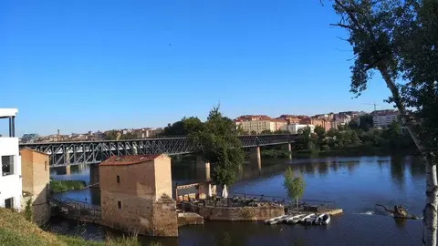 Vista del Duero desde las Aceñas
