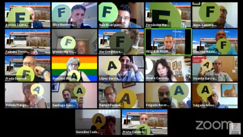 Votación moción urgencia Otero