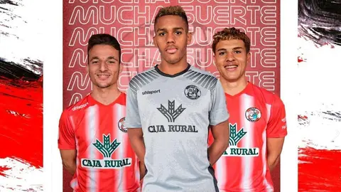 Moha, Aziz y Zotes. Fotografía: Zamora CF