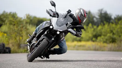 Foto archivo motorista