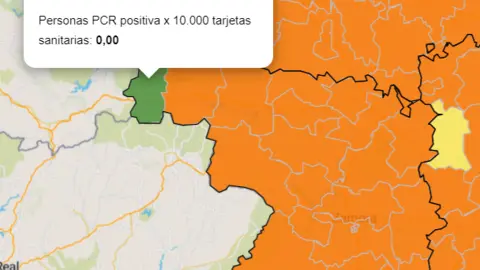 Mapa ZBS a siete días (14 de julio)