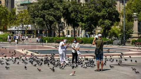 Foto de archivo en Barcelona