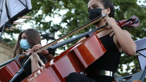 Concierto de la Banda de Música "Maestro Lupi" en el XIV Festival Hispano-Luso