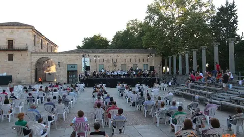 Concierto de la Banda de Música "Maestro Lupi" en el XIV Festival Hispano-Luso