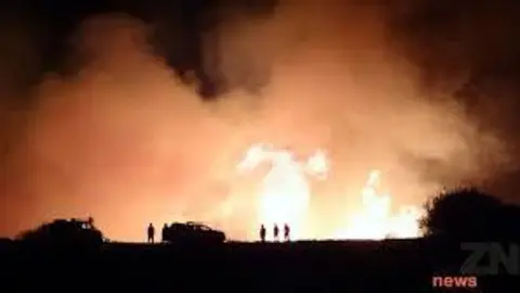 Imagen de archivo del incendio en Lober de Aliste