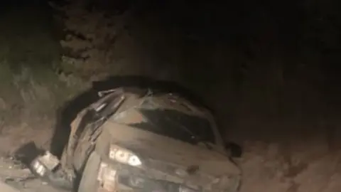 Accidente de tráfico en la A-52