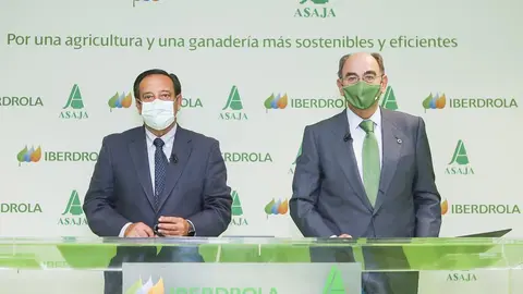 Alianza Iberdrola_ASAJA_ Firma acuerdo presidente Iberdrola y presidente ASAJA_3