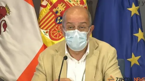 Francisco Igea, en rueda de prensa