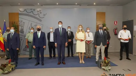Acto de entrega de las medallas a las víctimas del terrorismo en Castilla y León