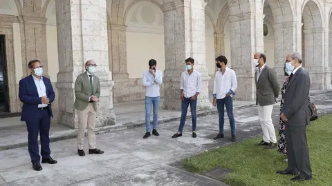 Recepción a los novilleros finalistas del Circuito de Novilladas