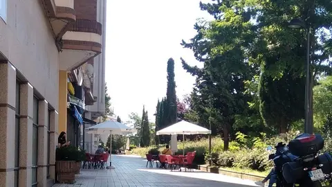 Los zamoranos se "refrescan" en las terrazas