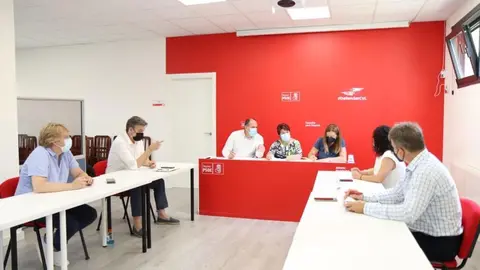 Encuentro de trabajo con el PSOE de Segovia