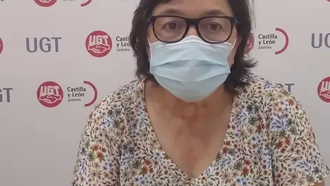 Visitación Peral, secretaria del Sector de Administración Autonómica de la FSP de UGT