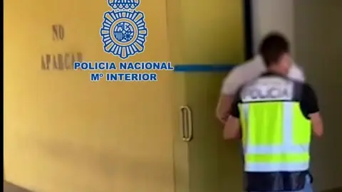 Fotografía de archivo de una detención