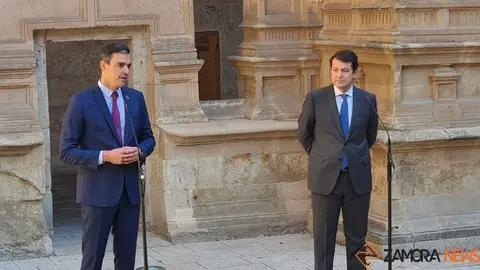 Sánchez y Mañueco en Salamanca